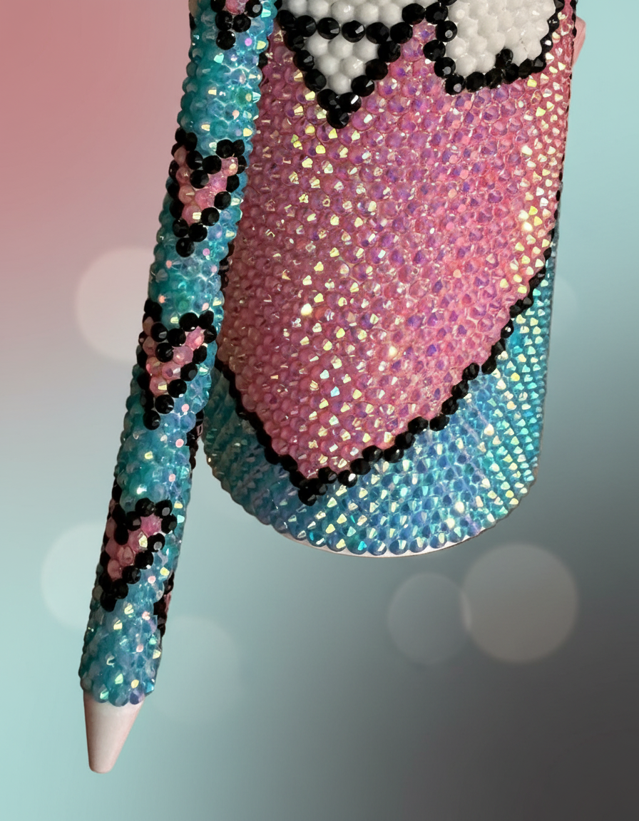Rhinestone tumblers