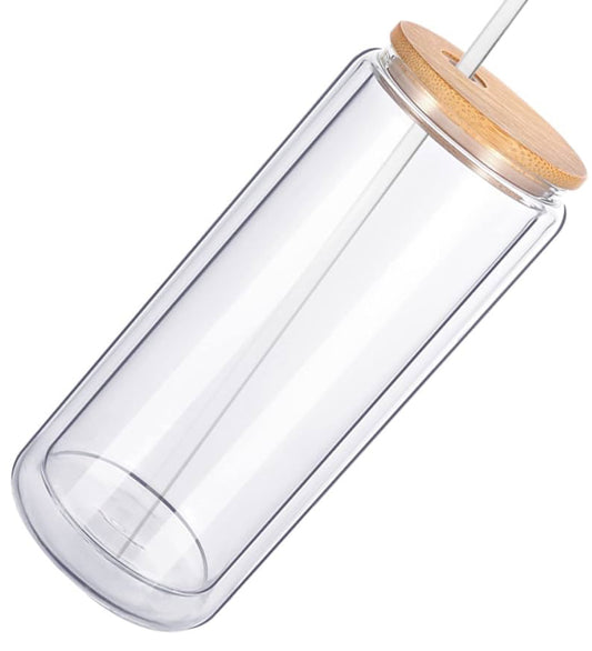 30oz Glass Can tumbler